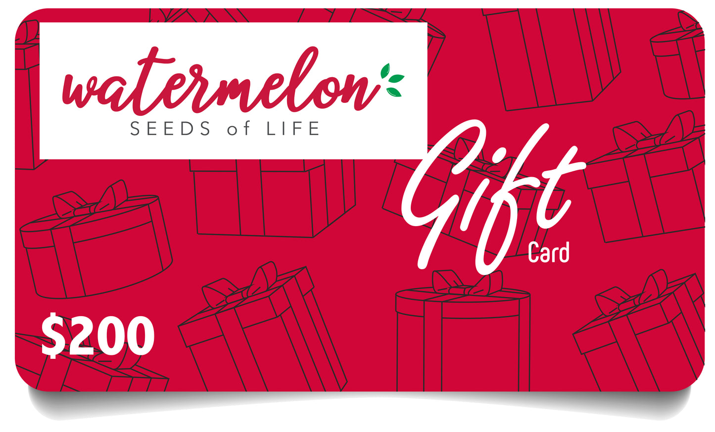 Gift Card - Watermelon Seeds of Life