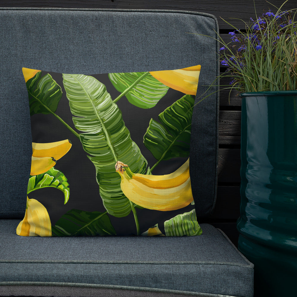 Banana Don't Leaf Me Premium Pillow