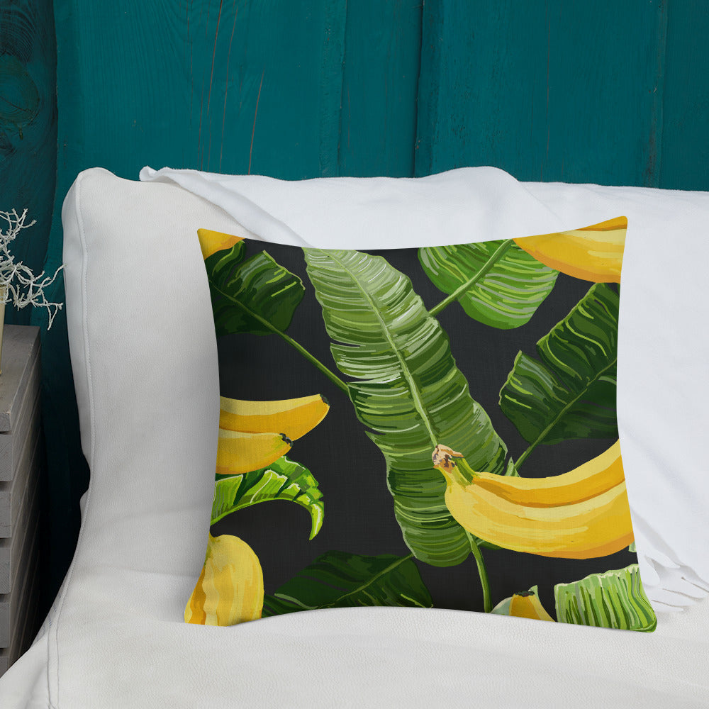 Banana Don't Leaf Me Premium Pillow