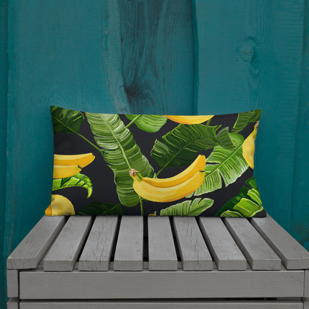 Banana Don't Leaf Me Premium Pillow