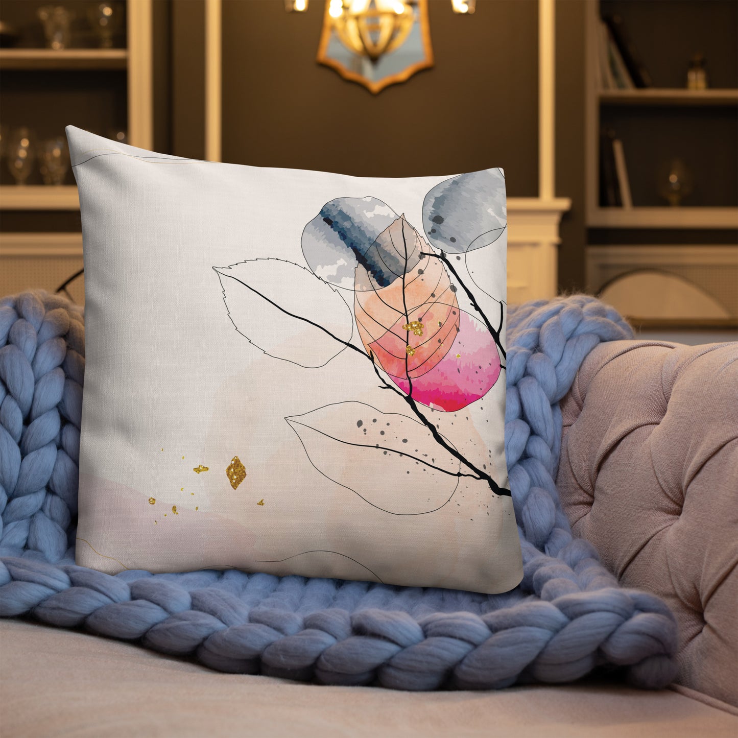 Fine Lines Good Times Premium Pillow