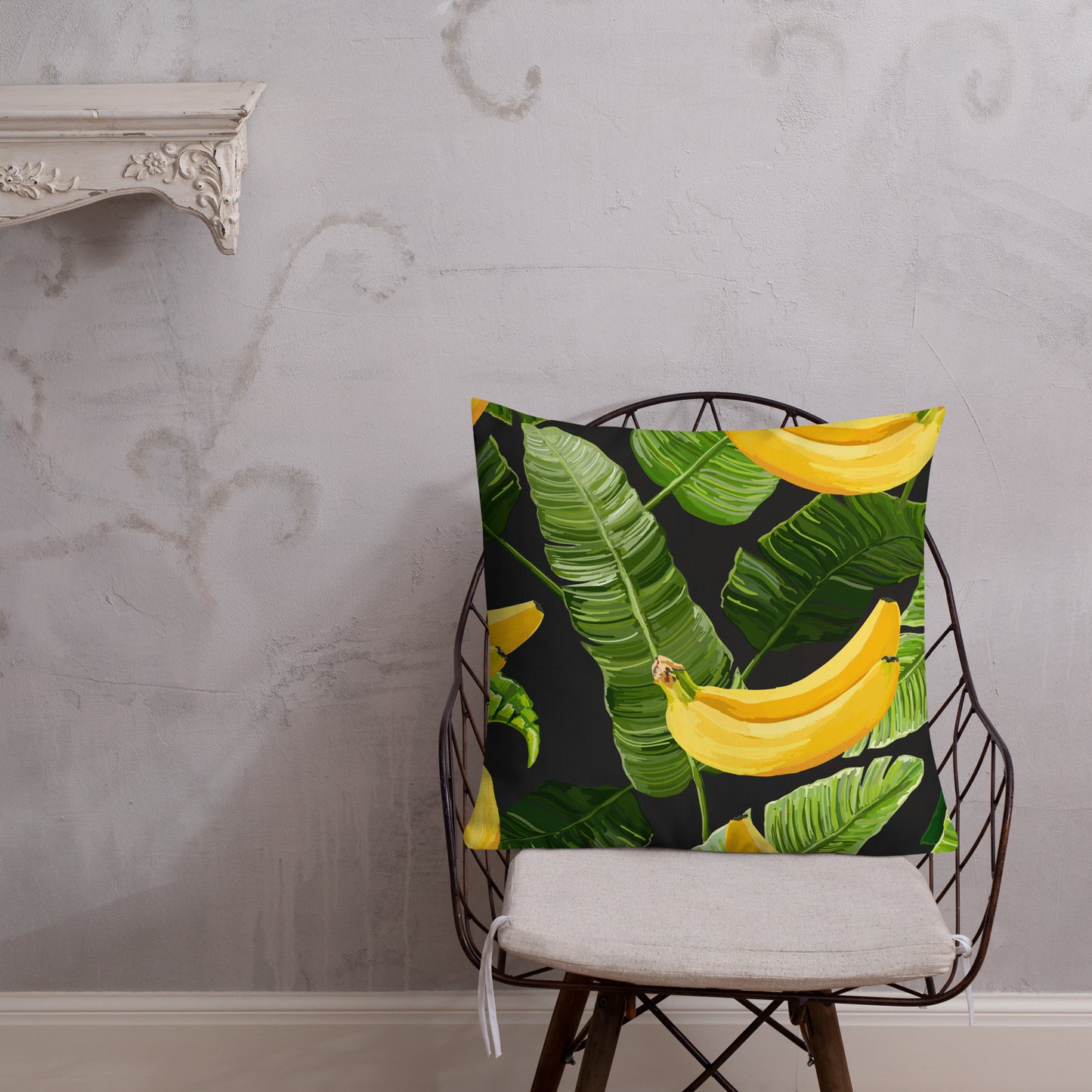 Banana Don't Leaf Me Premium Pillow