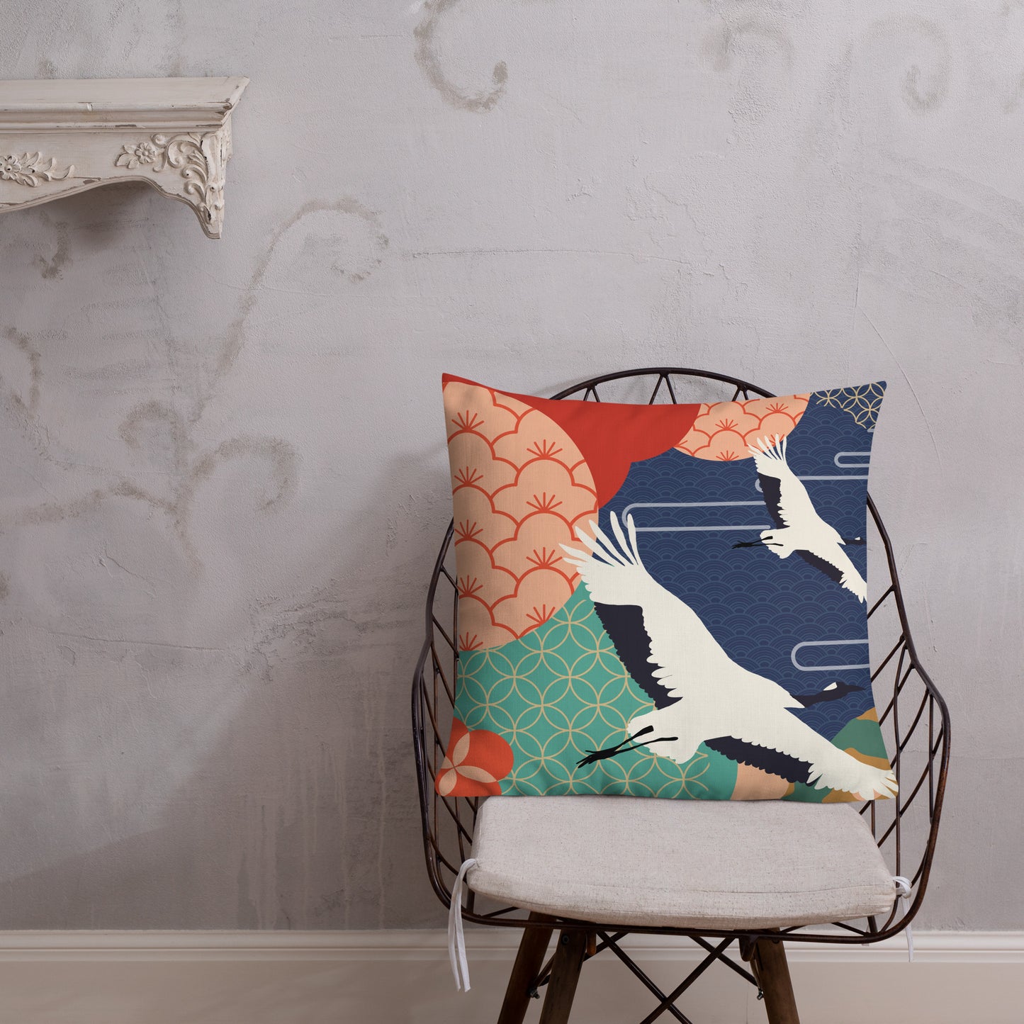 Soar High Dream Higher Premium Pillow