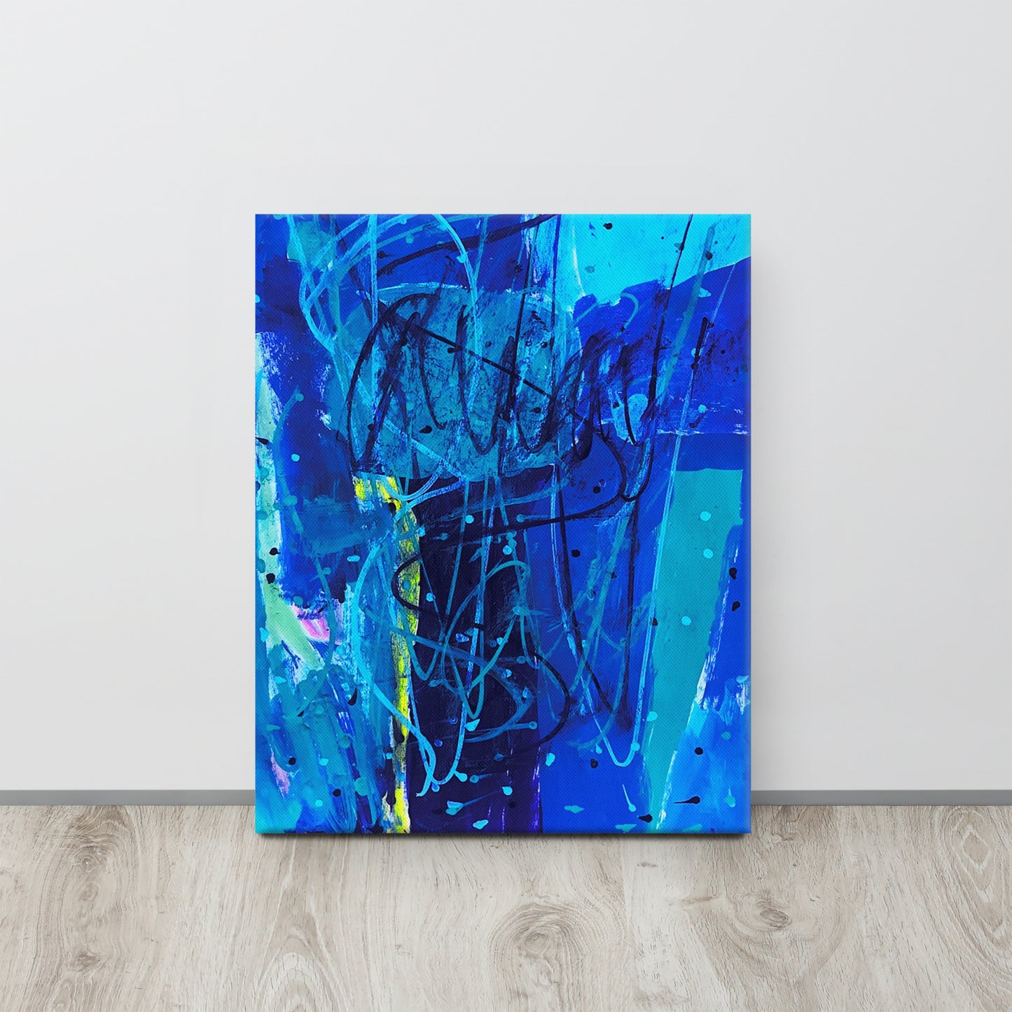 Amayah Blue Canvas