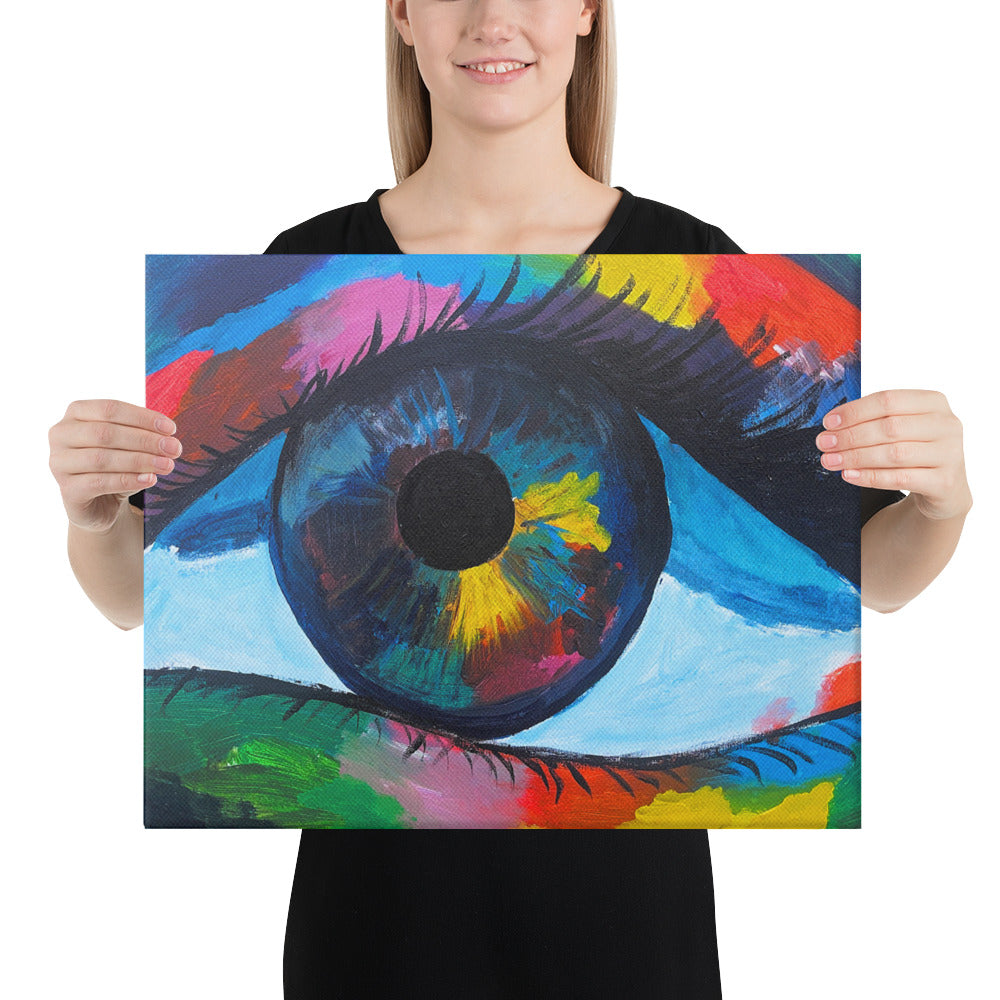 Eyeball View Canvas