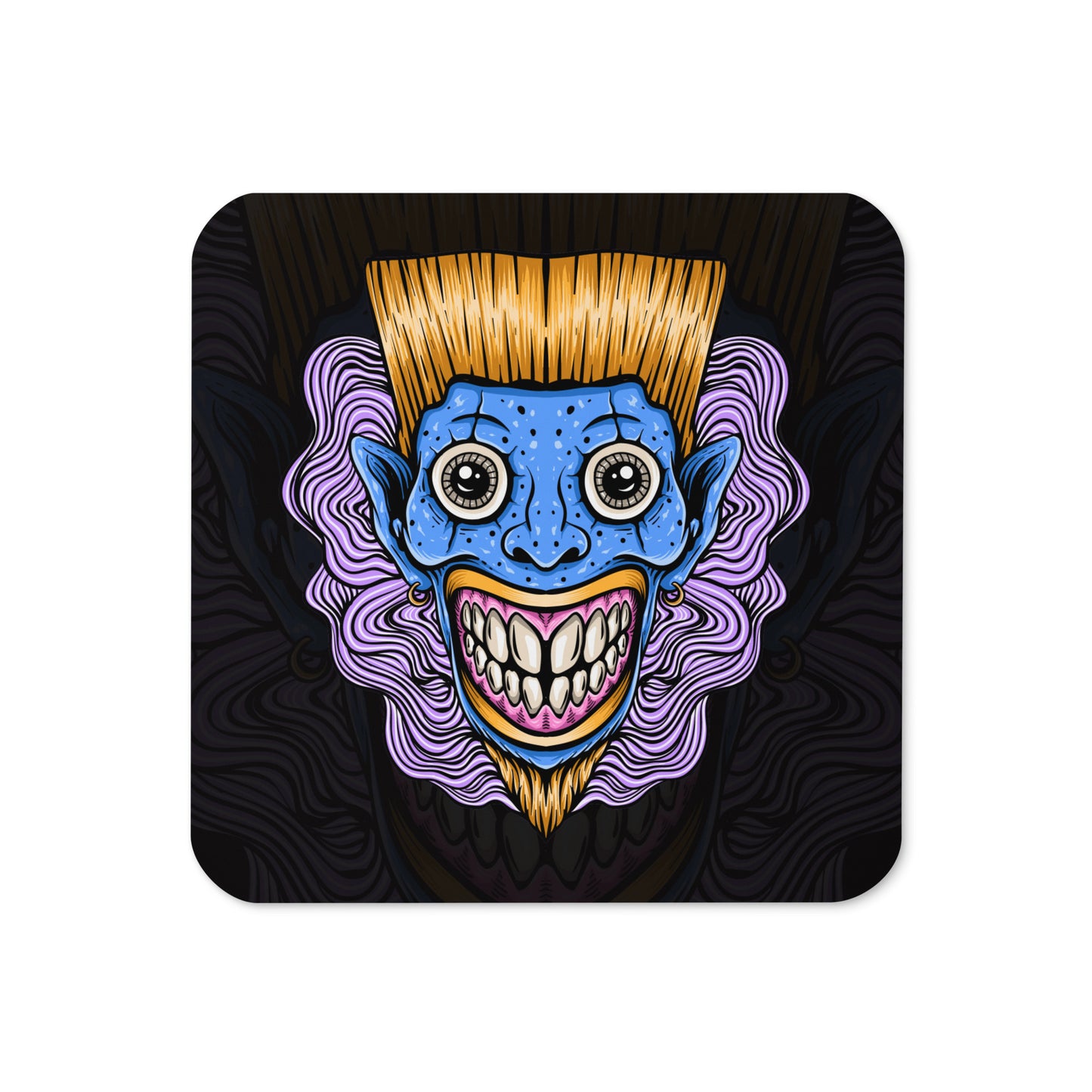 Blonde Lagoon Clown Cork-back coaster