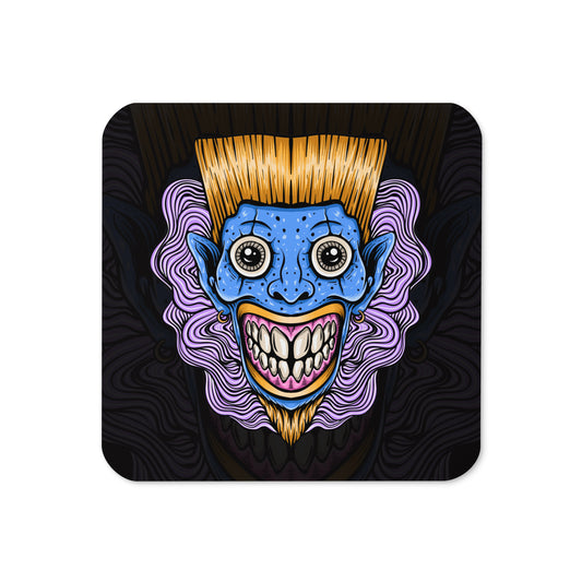 Blonde Lagoon Clown Cork-back coaster