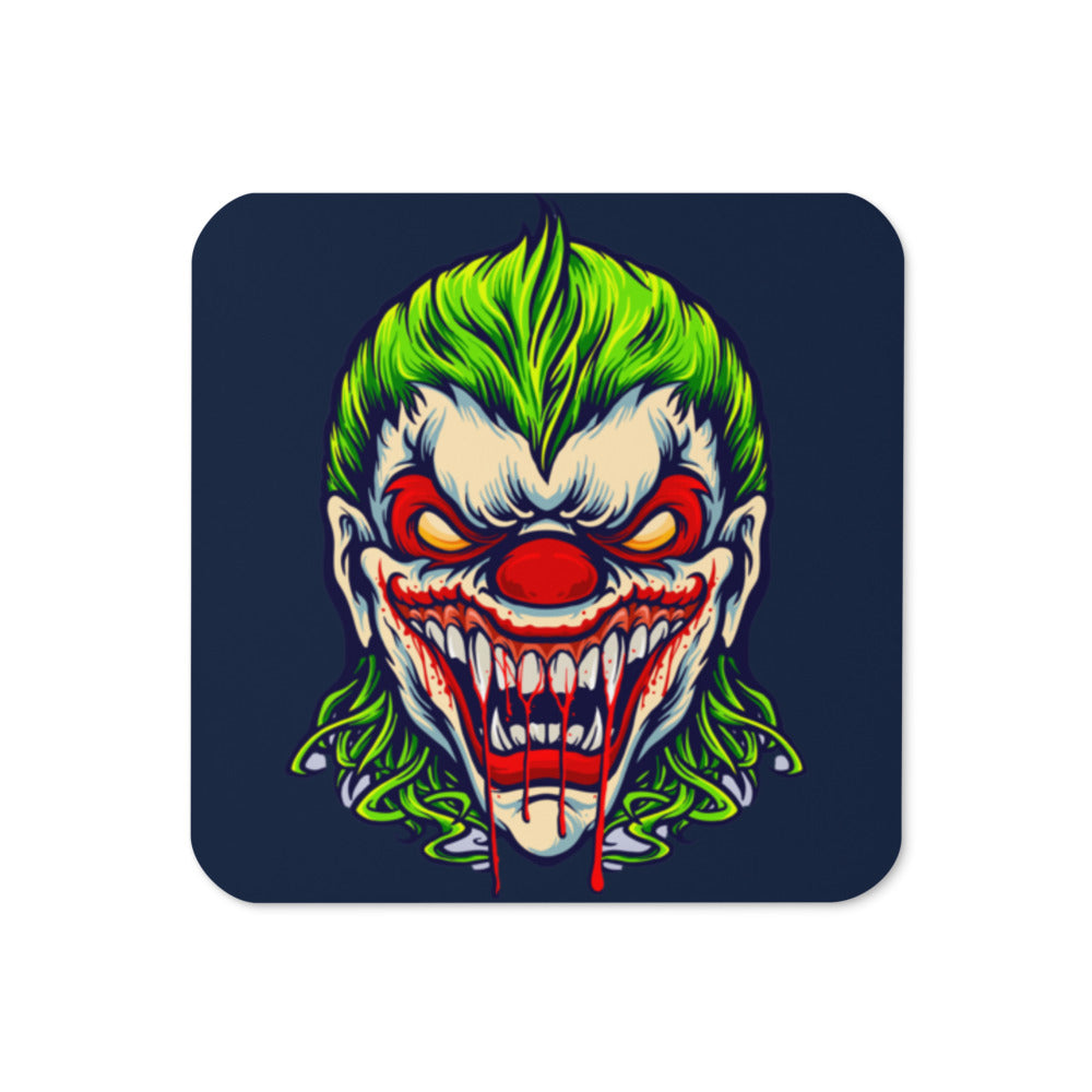 Tasty Treat Clown Cork-back coaster