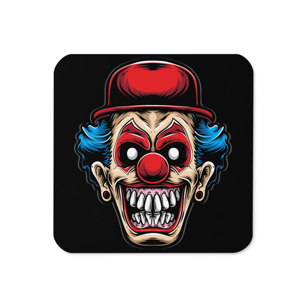 Red Hat Clown Cork-back coaster