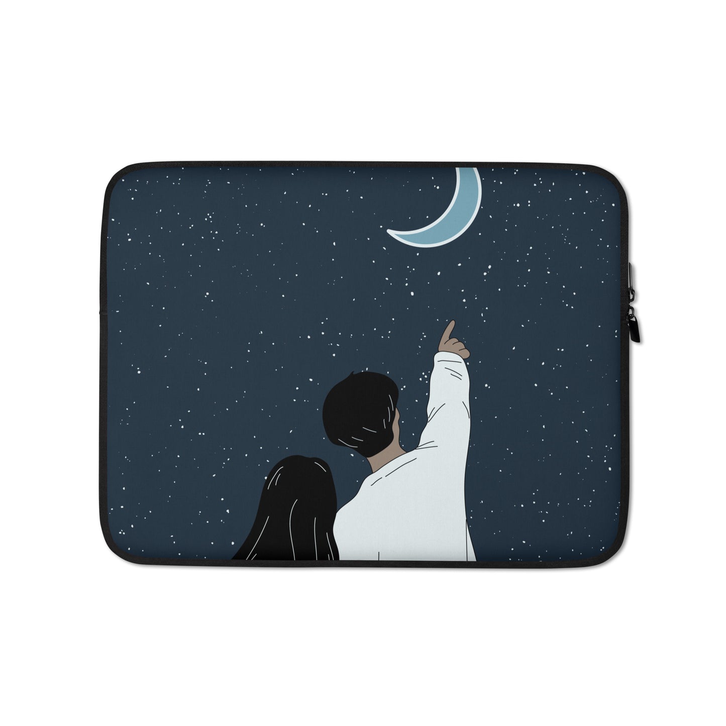 Moon Pair Laptop Sleeve