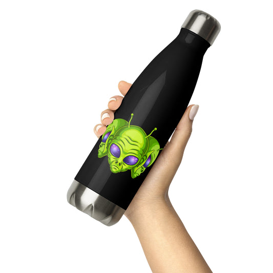 I Believe in Aliens Stainless Steel Water Bottle