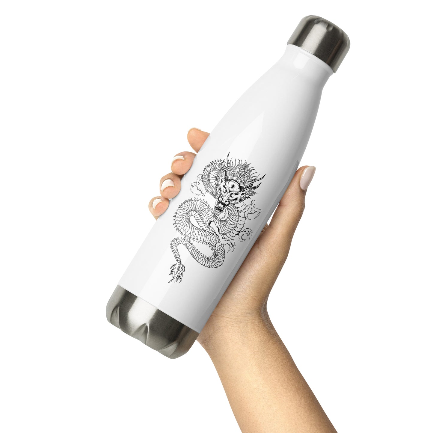 Eye of the Dragon Stainless Steel Water Bottle