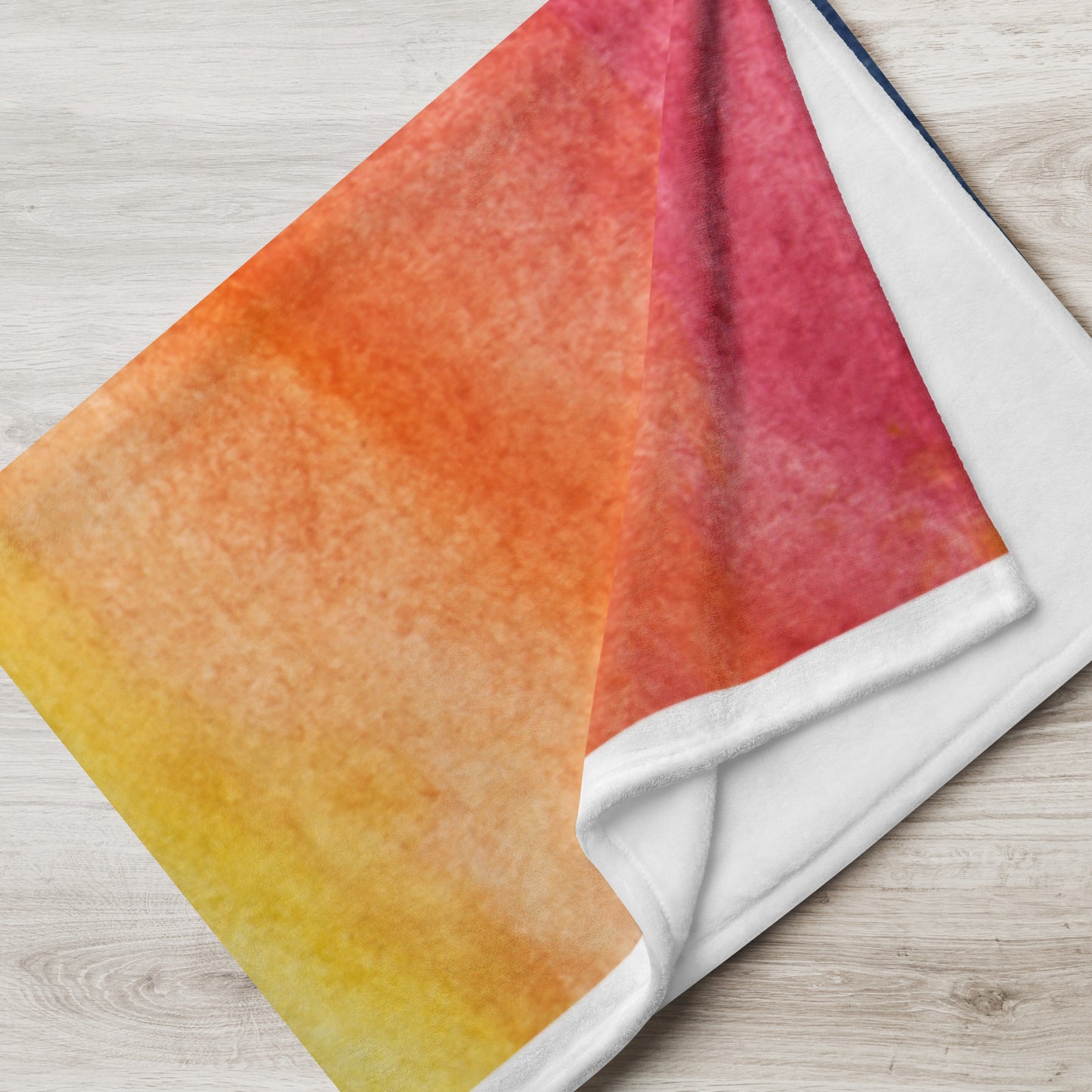 Rainbow Throw Blanket