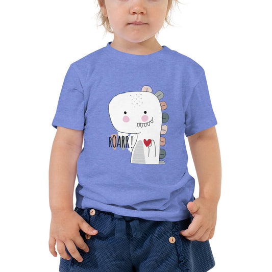 To Roar With Love Toddler Short Sleeve Tee