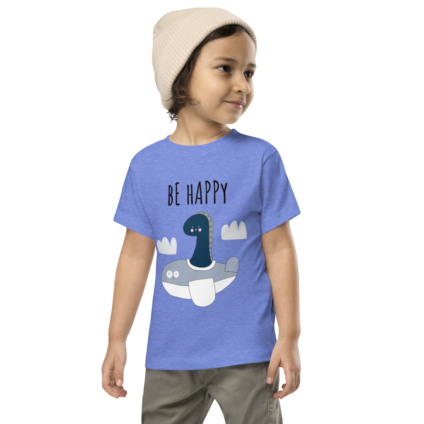 Be Happy Toddler Short Sleeve Tee