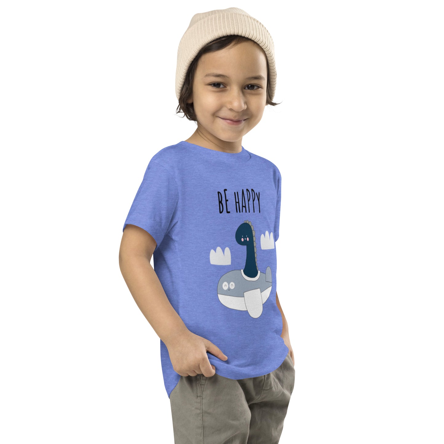 Be Happy Toddler Short Sleeve Tee