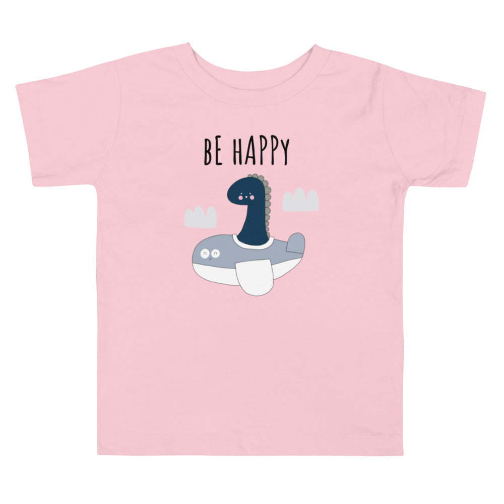 Be Happy Toddler Short Sleeve Tee