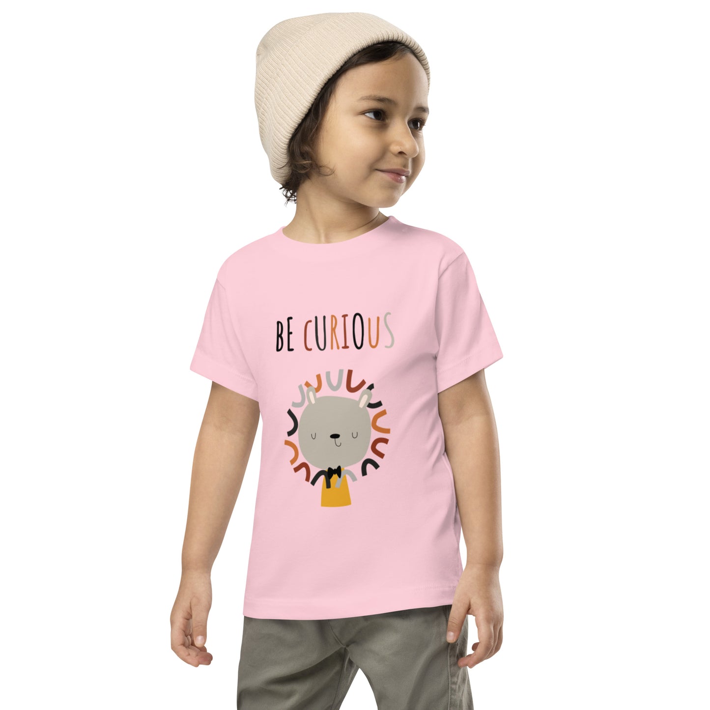 Be Curious Toddler Short Sleeve Tee