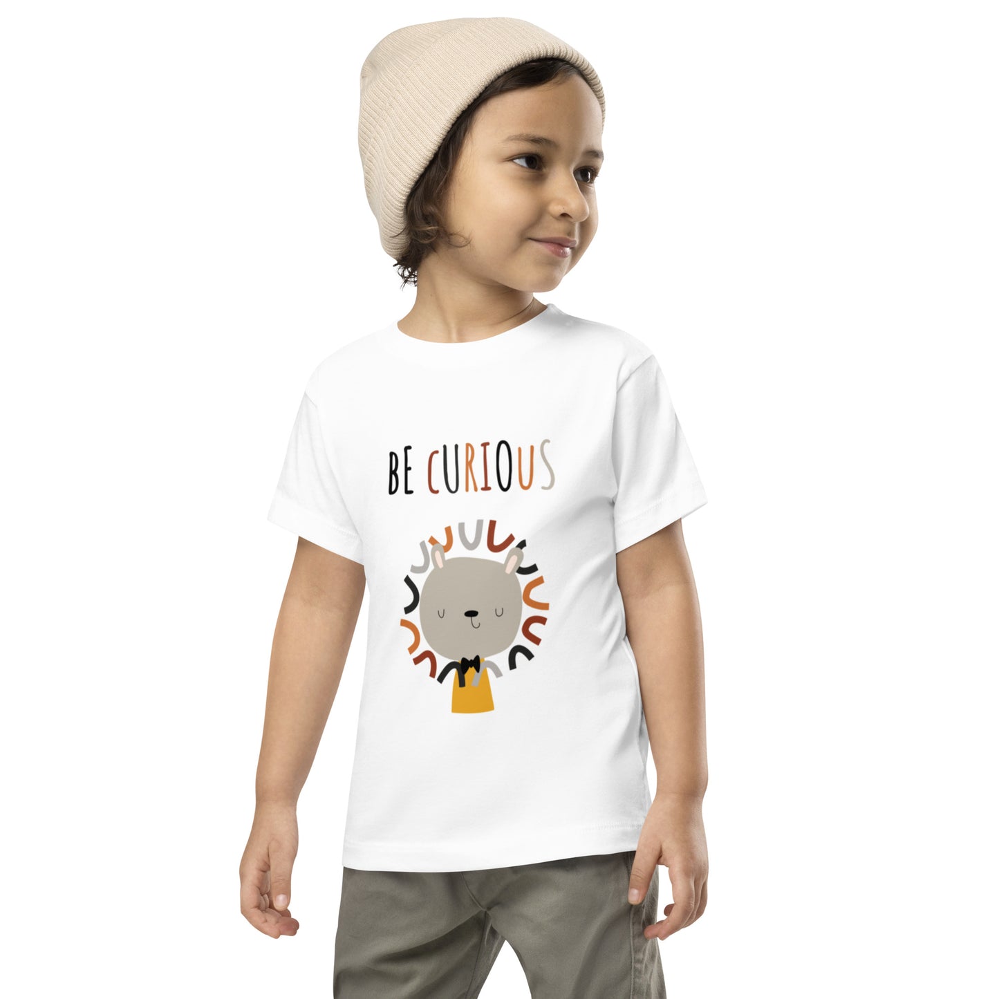 Be Curious Toddler Short Sleeve Tee