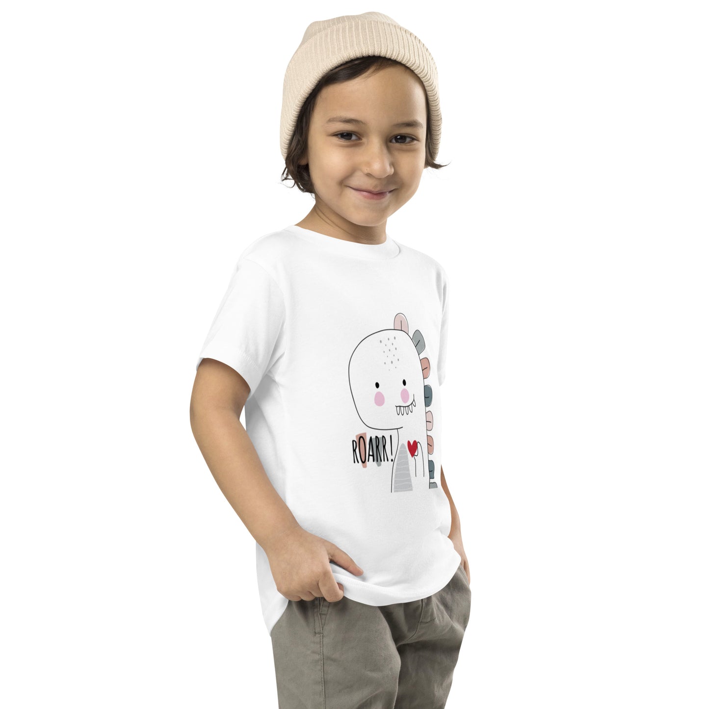 To Roar With Love Toddler Short Sleeve Tee