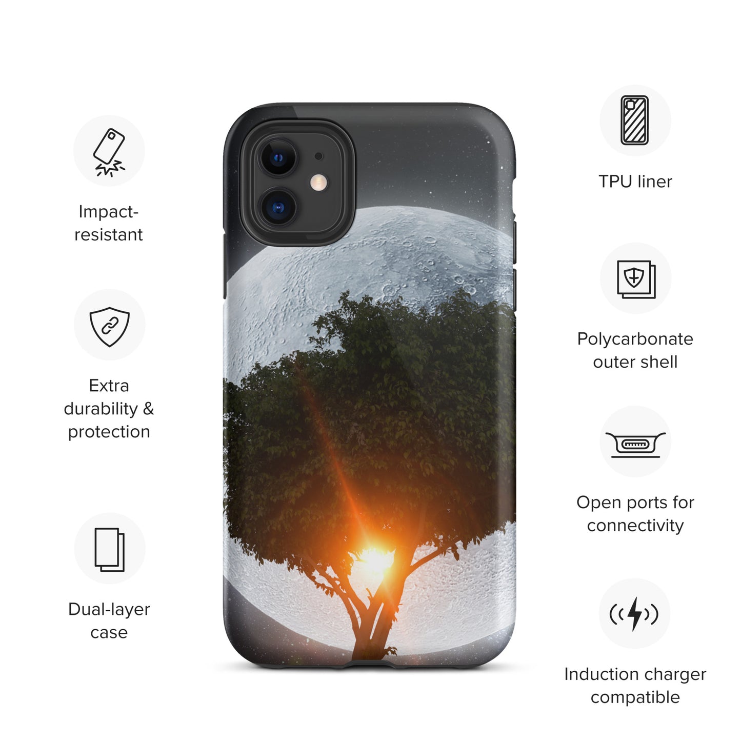 Rising Mood Tough iPhone case