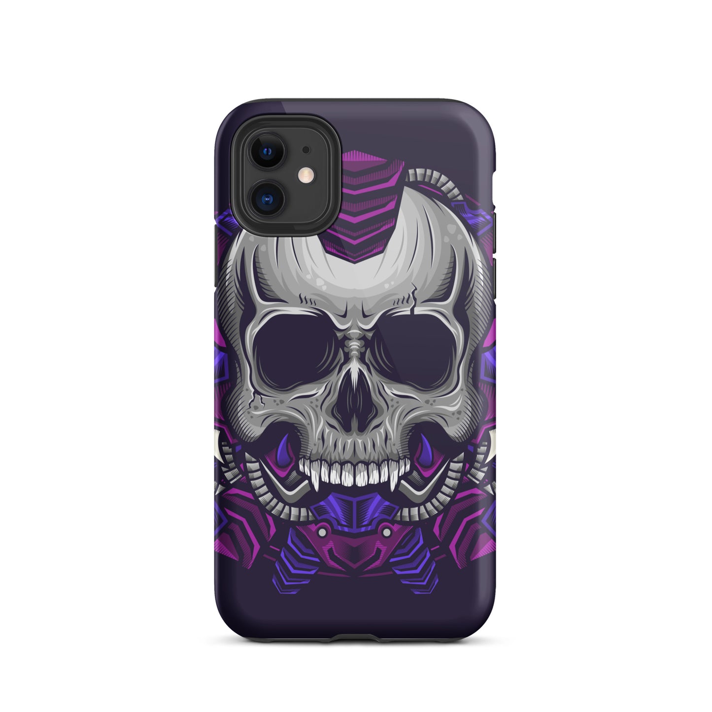 Cyborg Punk Skull Tough iPhone case