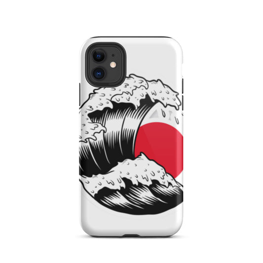 Japanese Wave Tough iPhone case