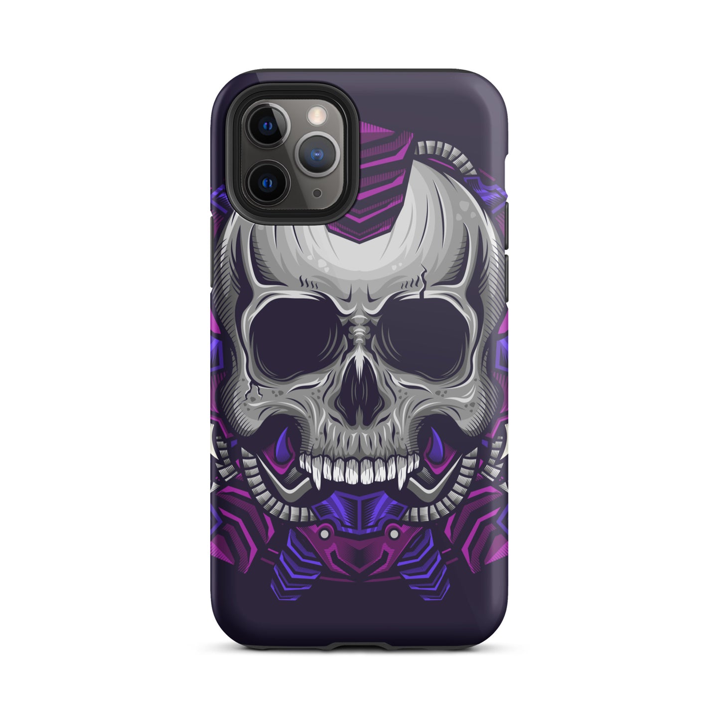 Cyborg Punk Skull Tough iPhone case