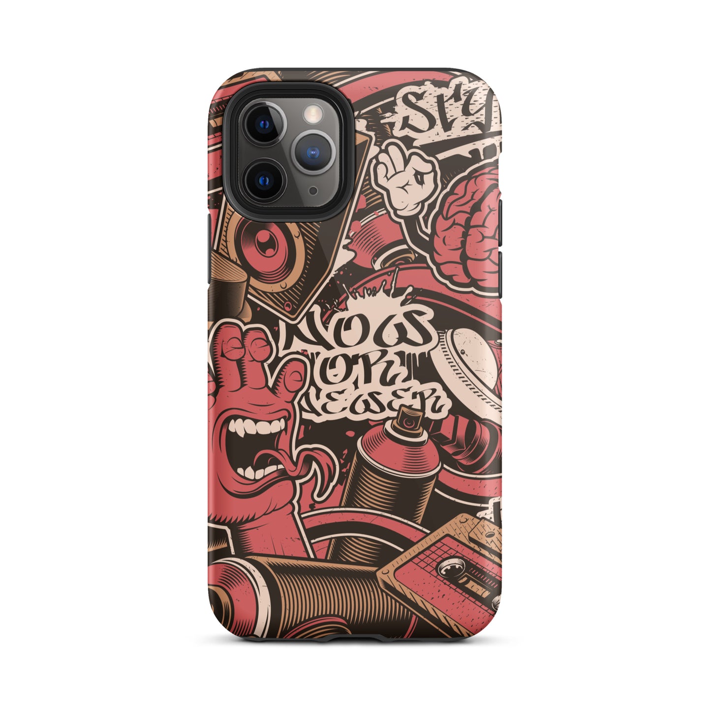 Graffiti Scream Tough iPhone case