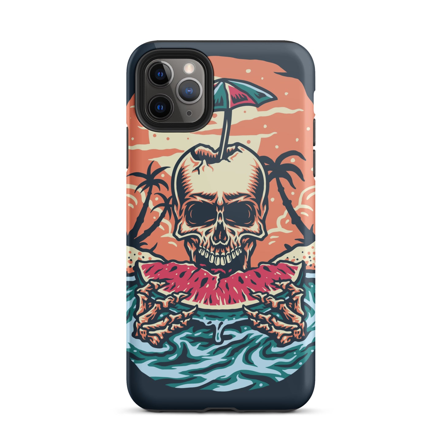 Holiday Skull Tough iPhone case