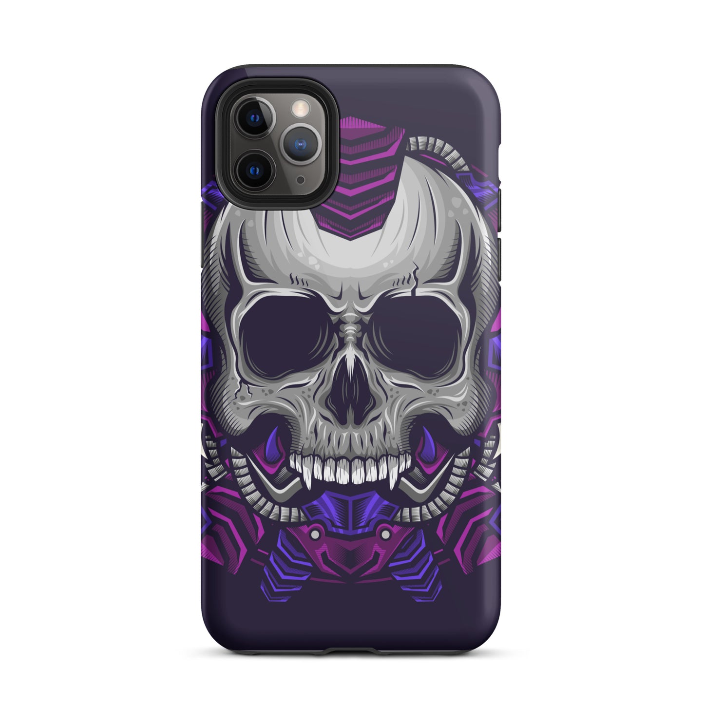 Cyborg Punk Skull Tough iPhone case