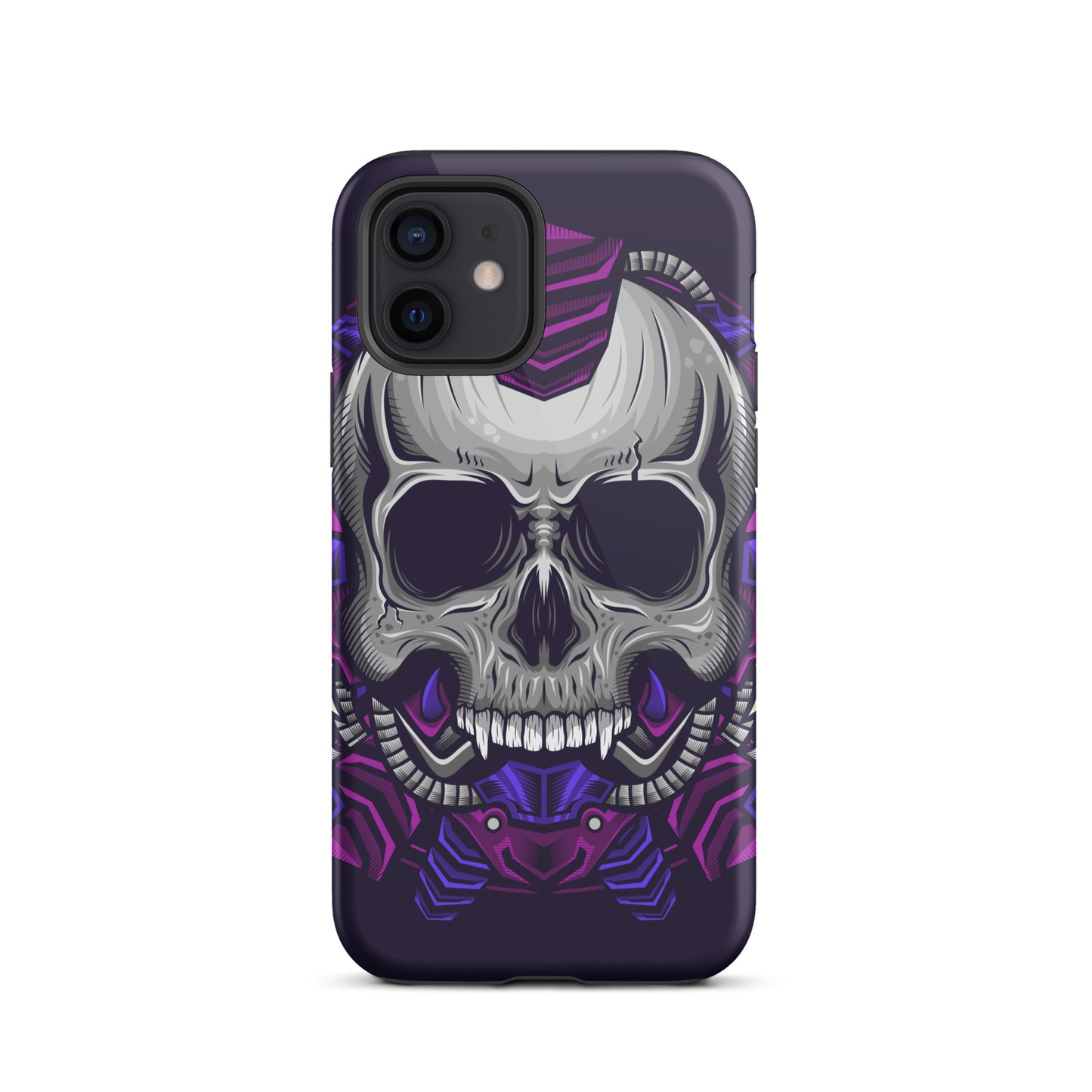 Cyborg Punk Skull Tough iPhone case