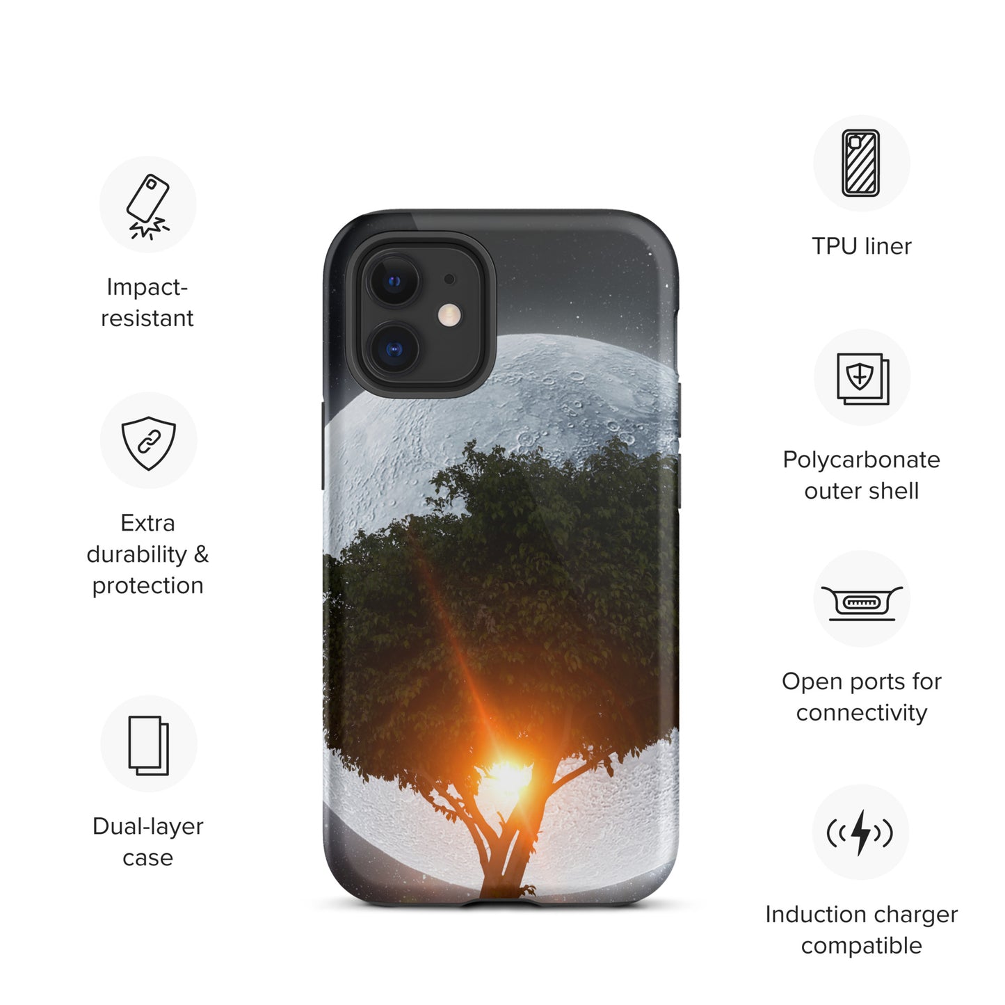 Rising Mood Tough iPhone case