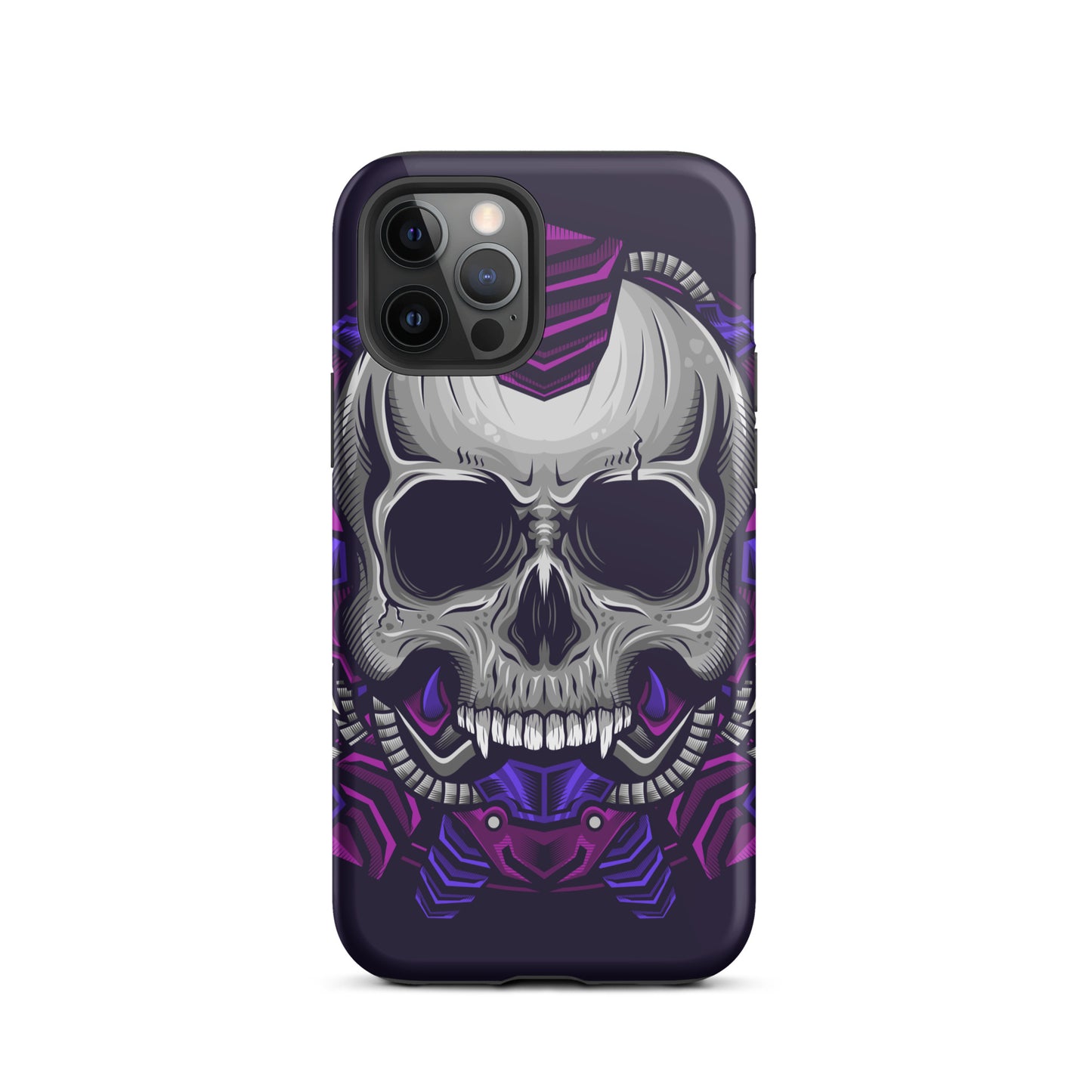 Cyborg Punk Skull Tough iPhone case