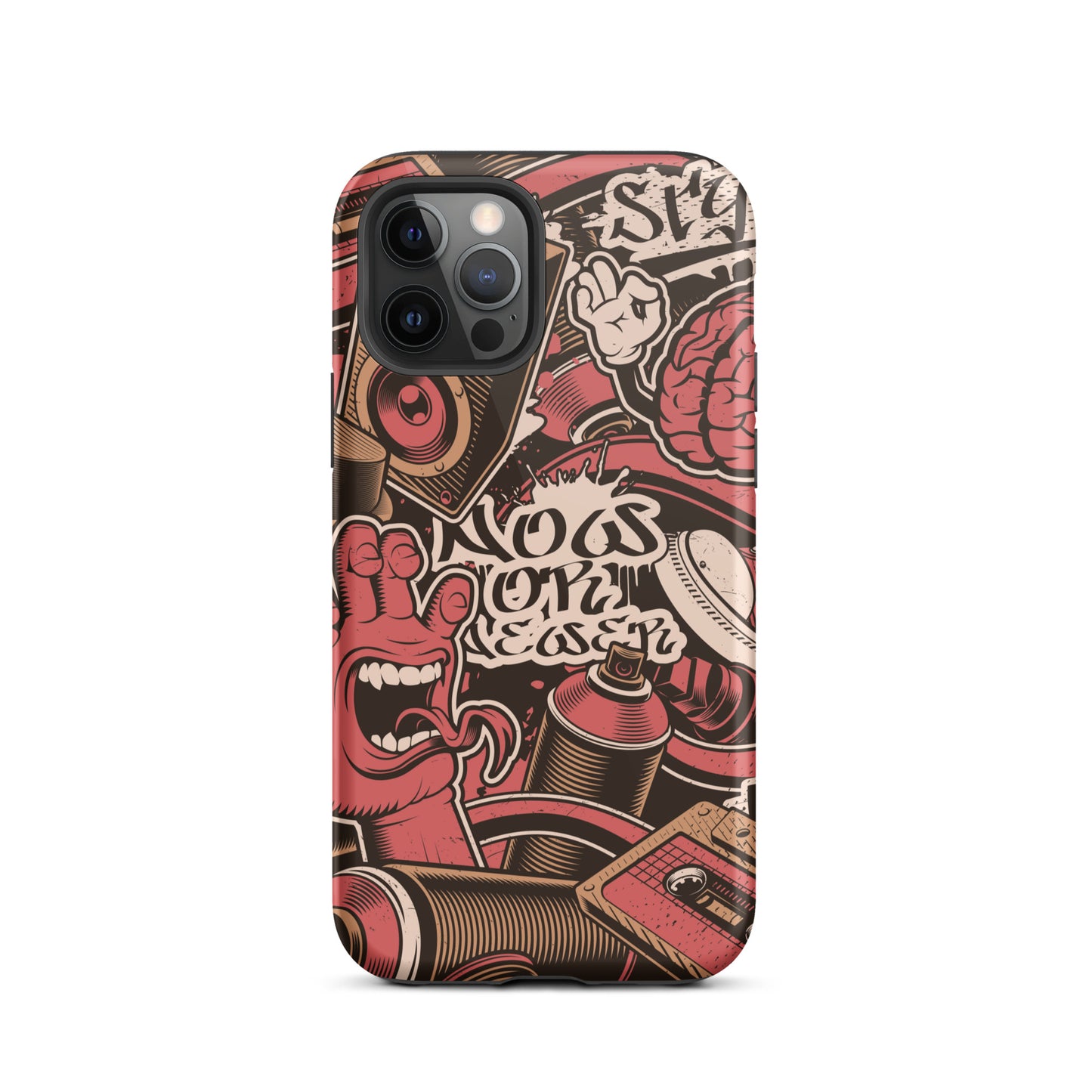 Graffiti Scream Tough iPhone case