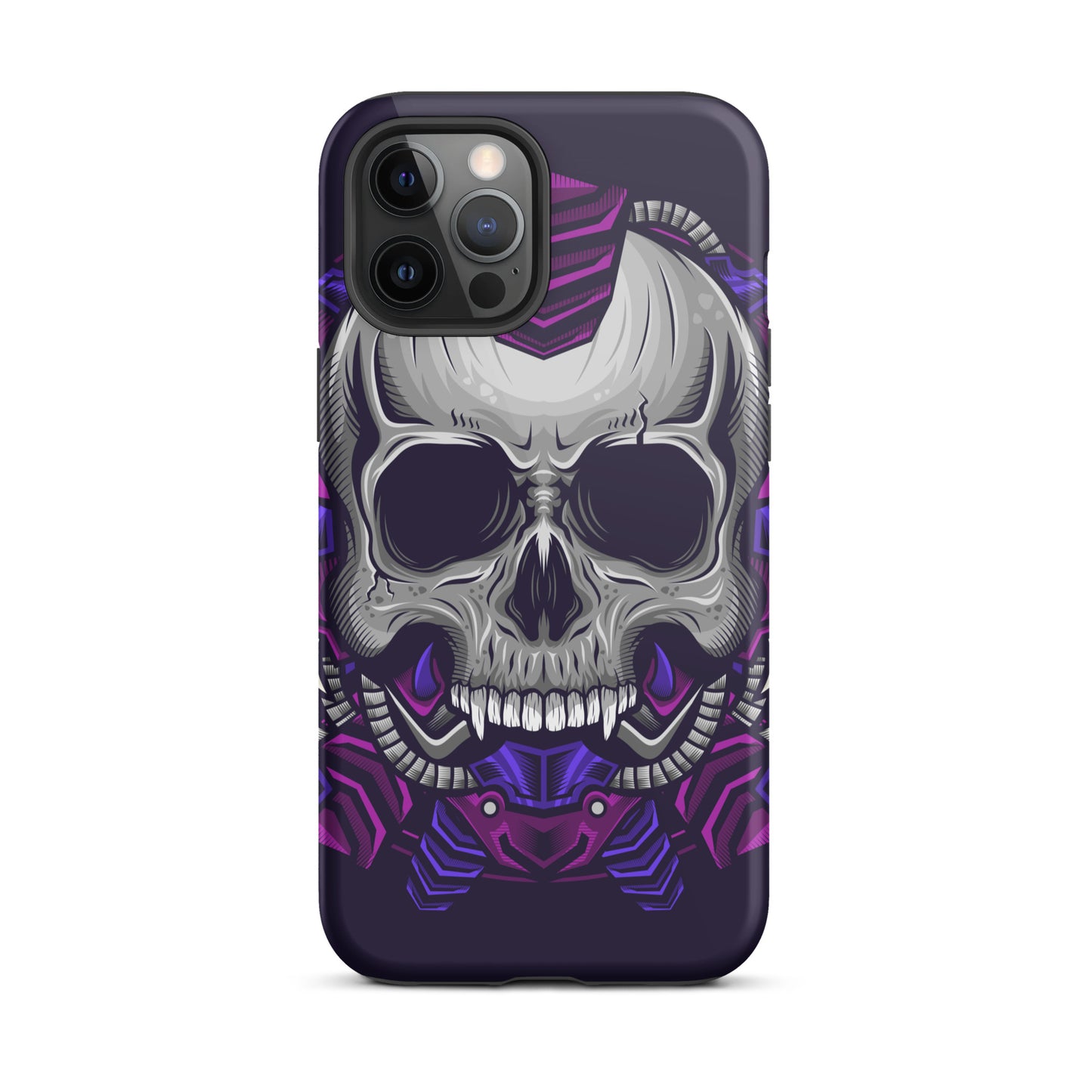 Cyborg Punk Skull Tough iPhone case