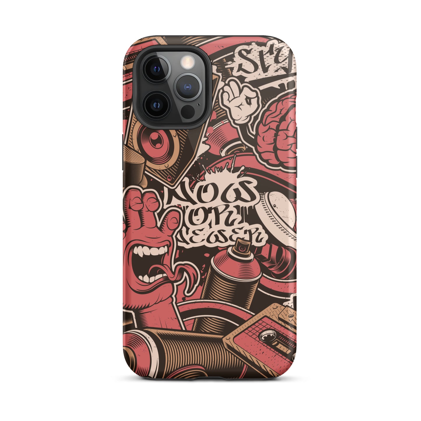 Graffiti Scream Tough iPhone case