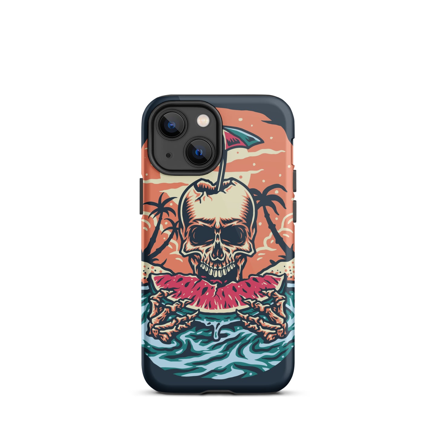 Holiday Skull Tough iPhone case