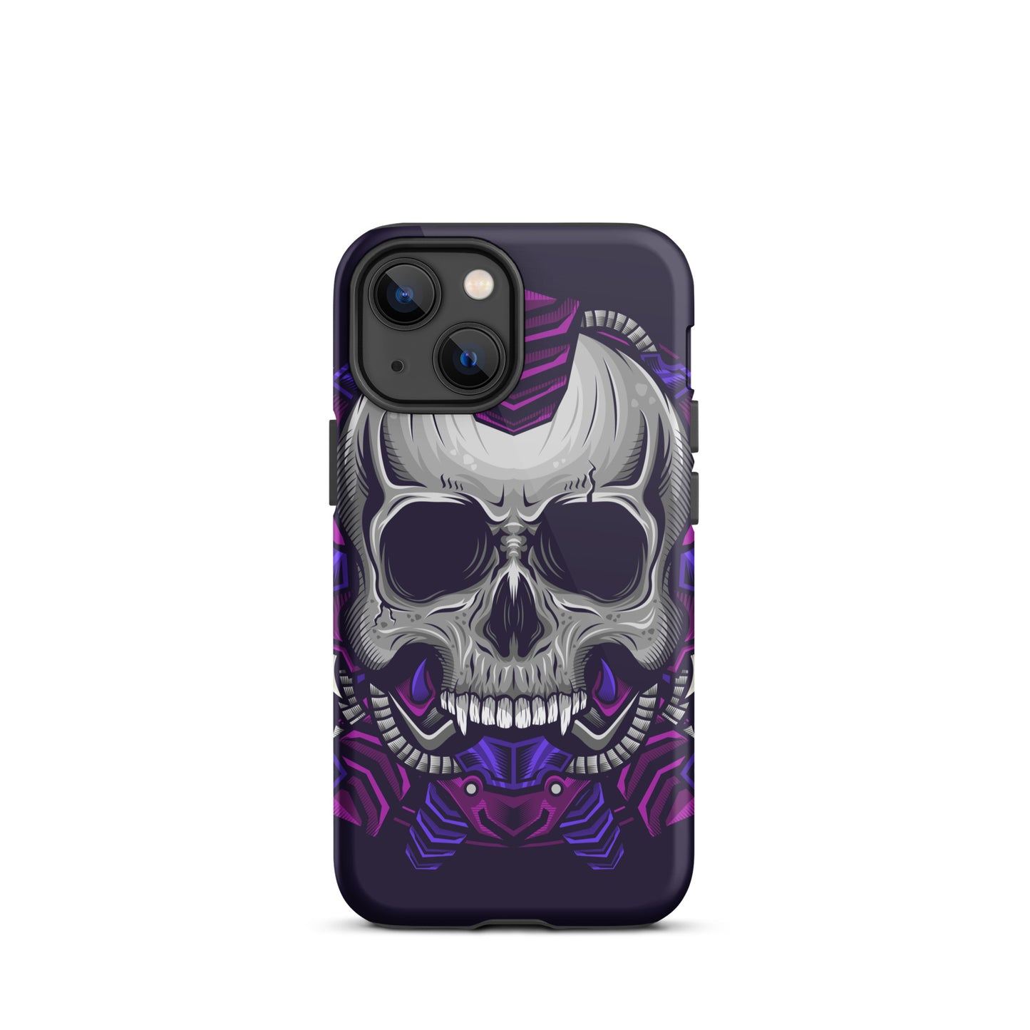 Cyborg Punk Skull Tough iPhone case