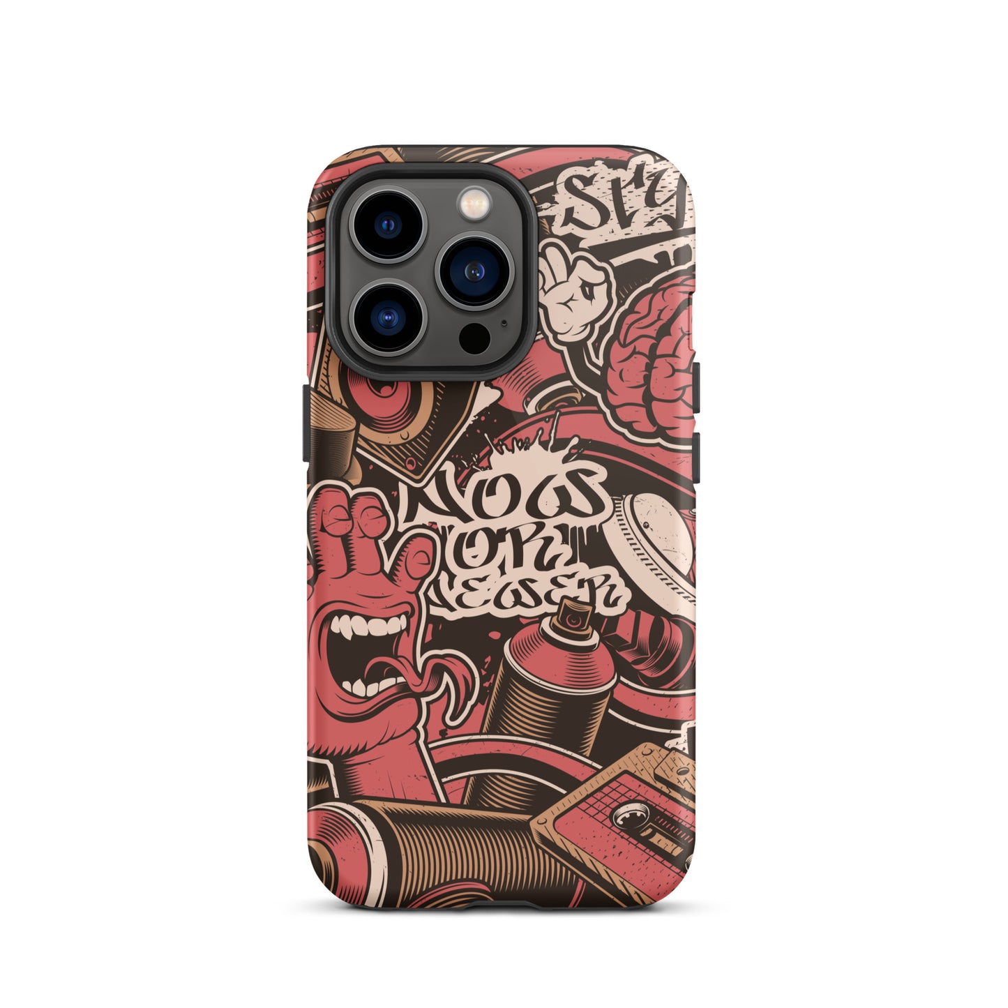 Graffiti Scream Tough iPhone case