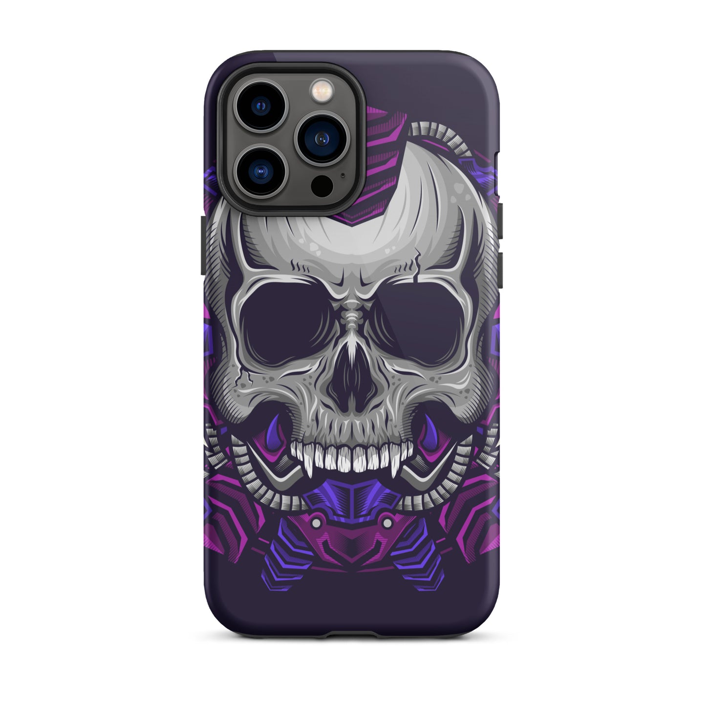 Cyborg Punk Skull Tough iPhone case