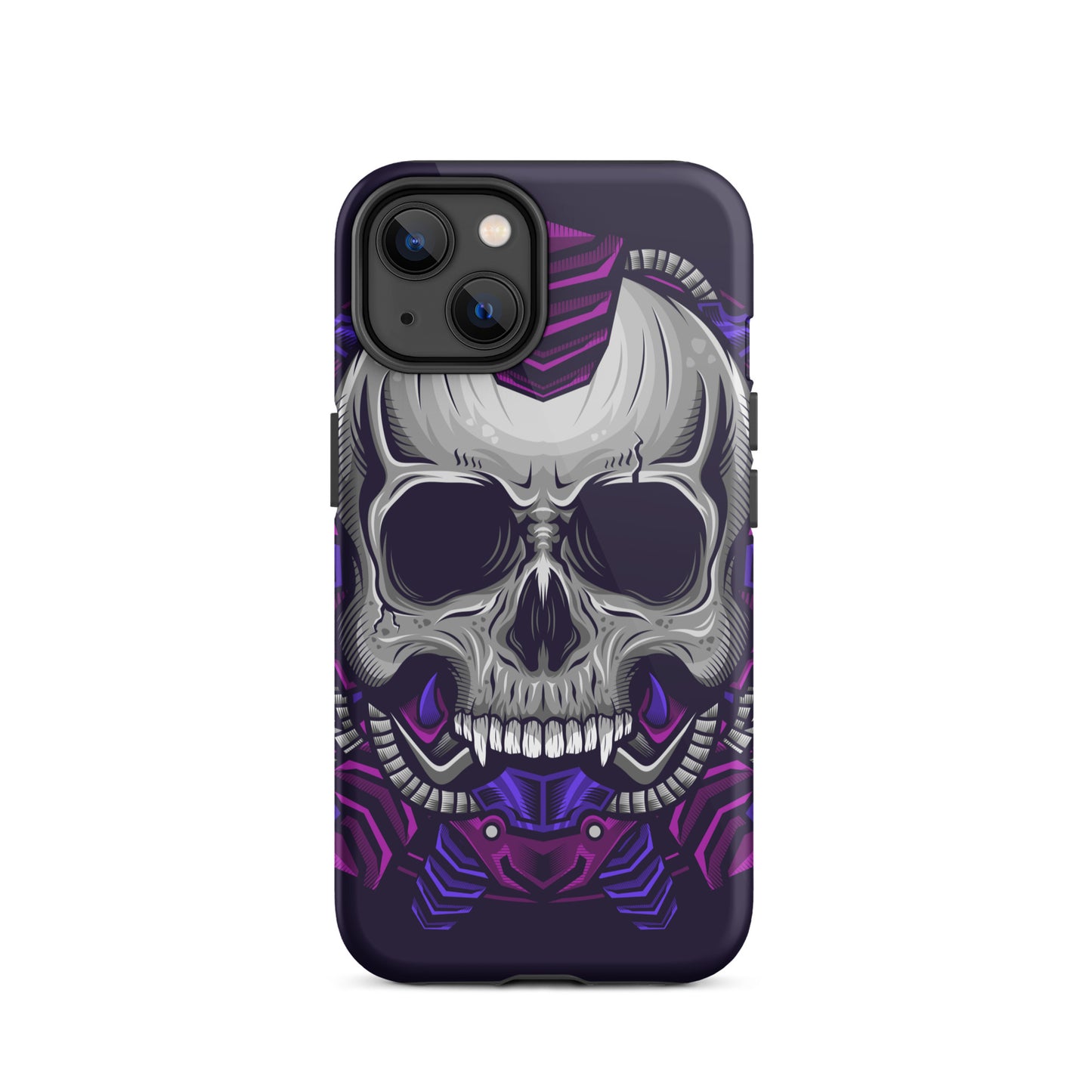 Cyborg Punk Skull Tough iPhone case