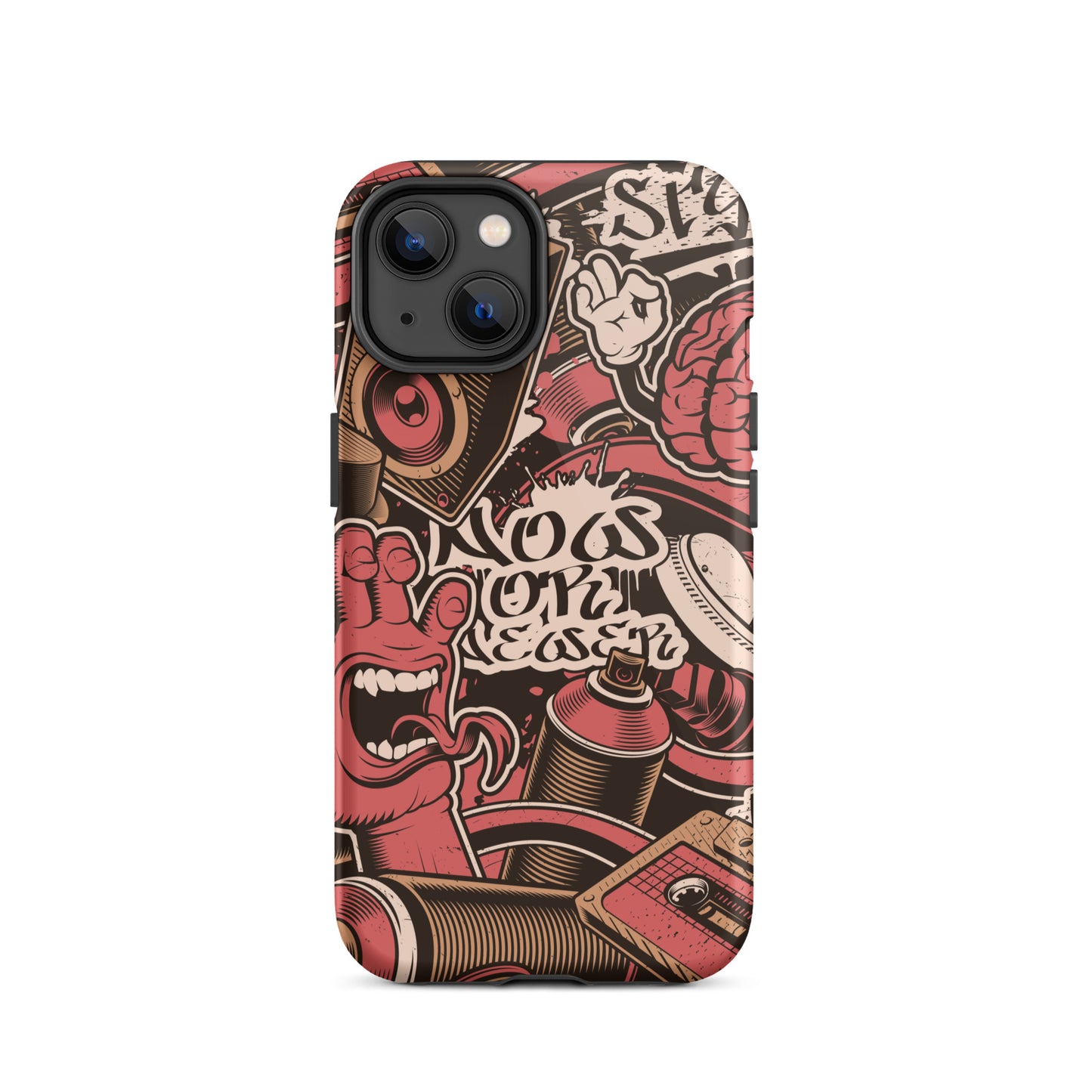 Graffiti Scream Tough iPhone case