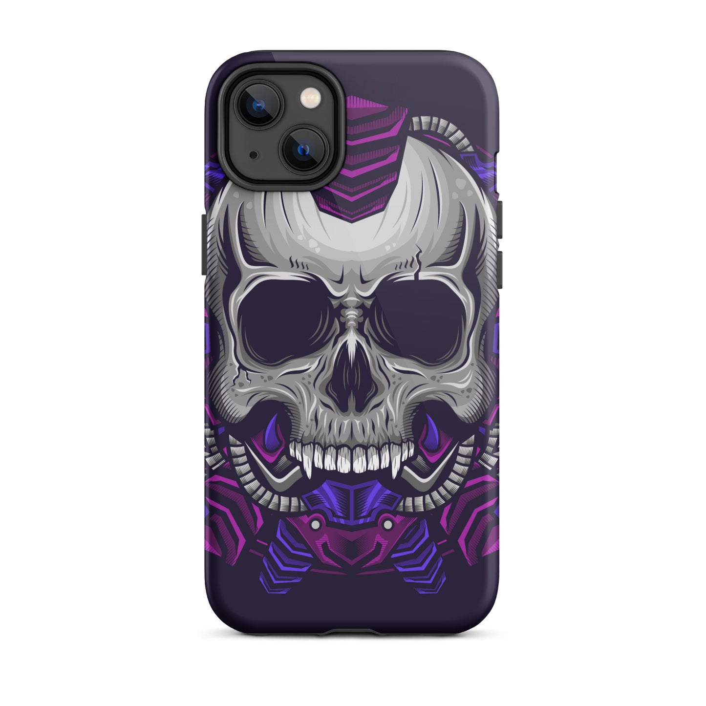 Cyborg Punk Skull Tough iPhone case