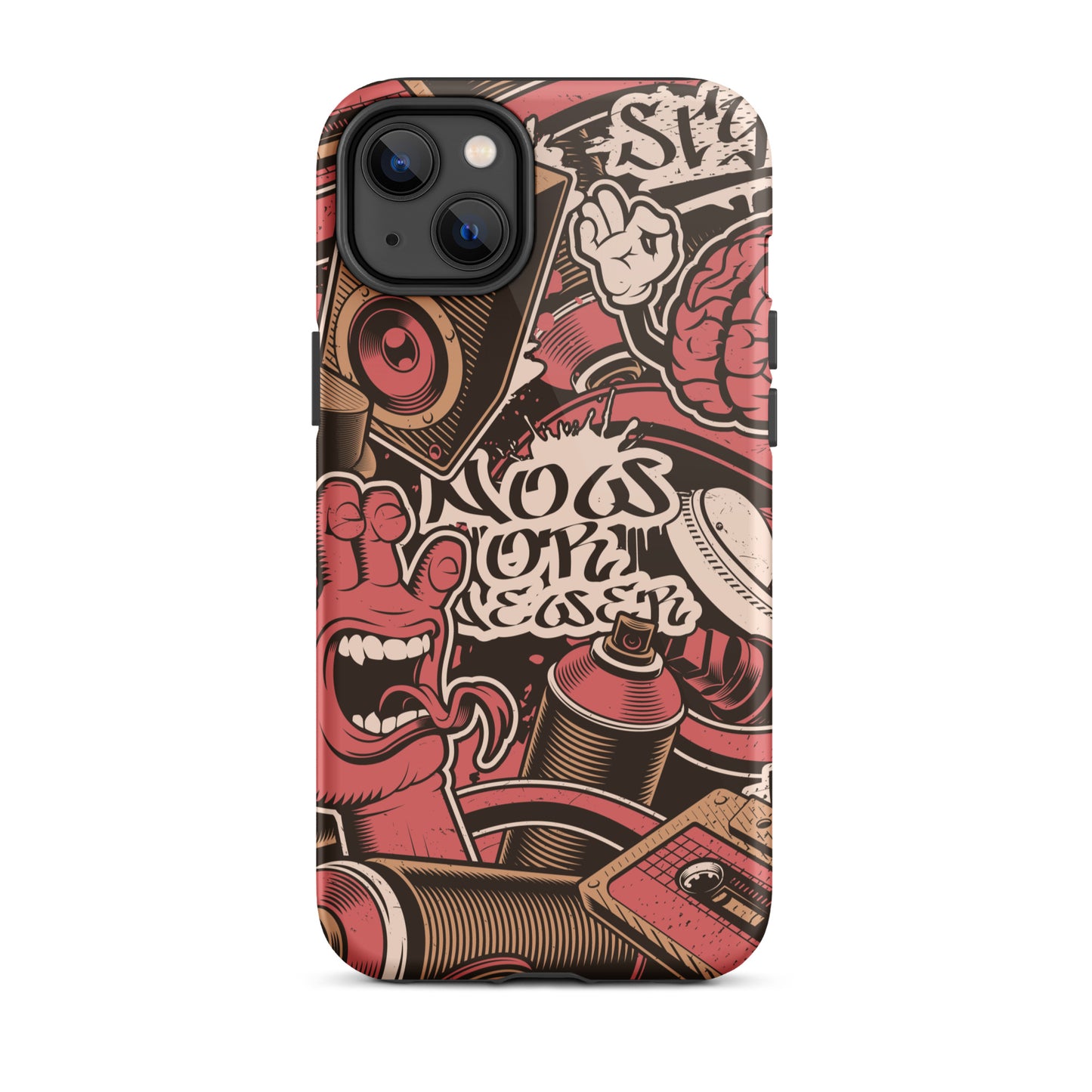 Graffiti Scream Tough iPhone case