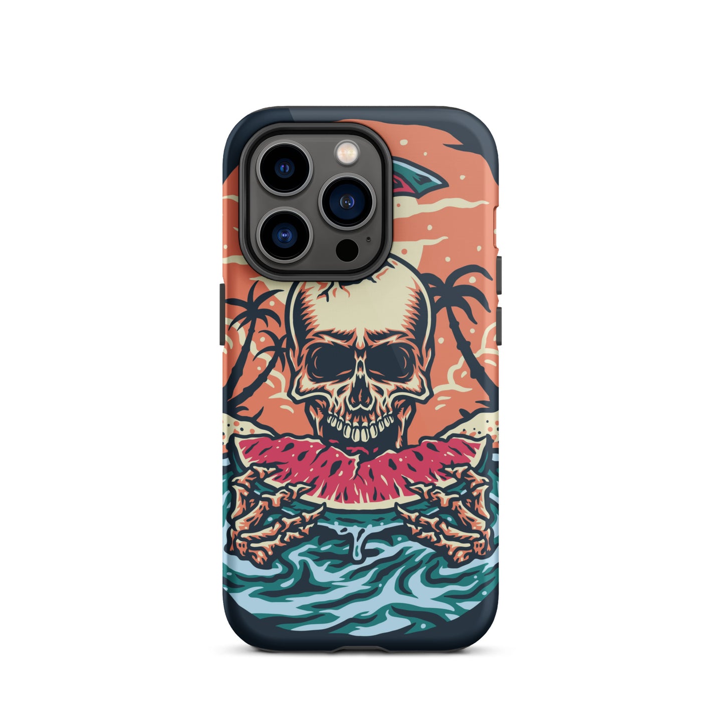 Holiday Skull Tough iPhone case