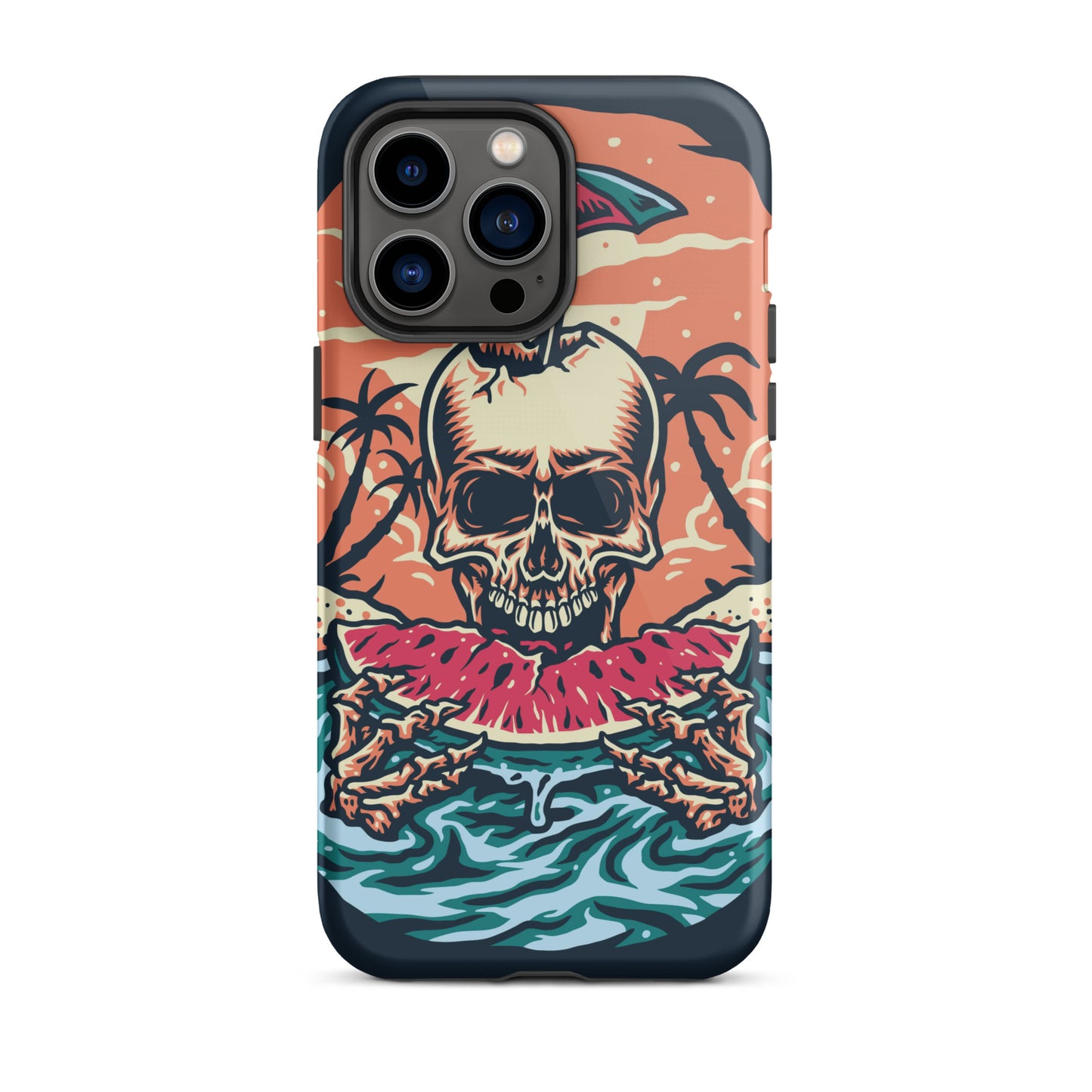 Holiday Skull Tough iPhone case