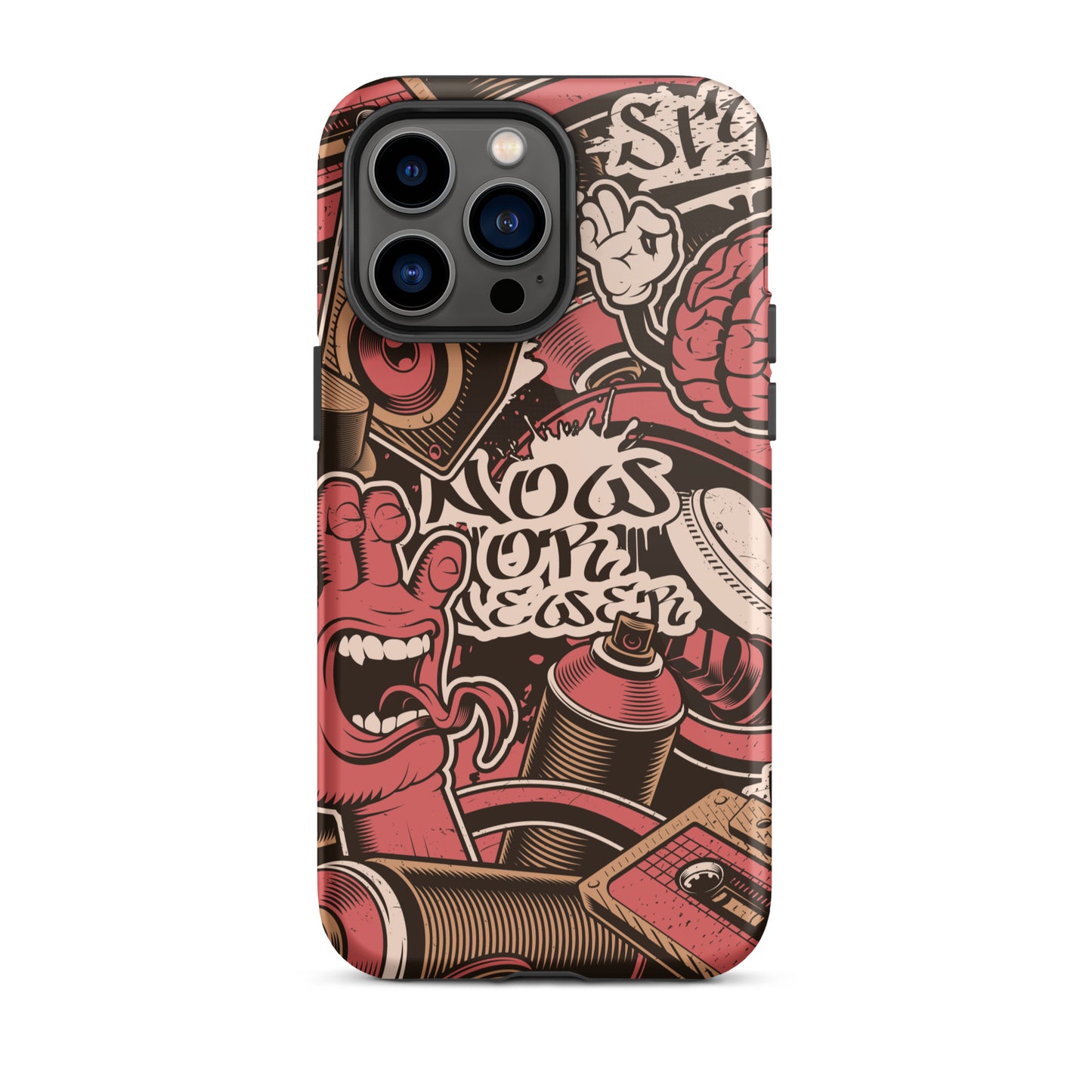 Graffiti Scream Tough iPhone case