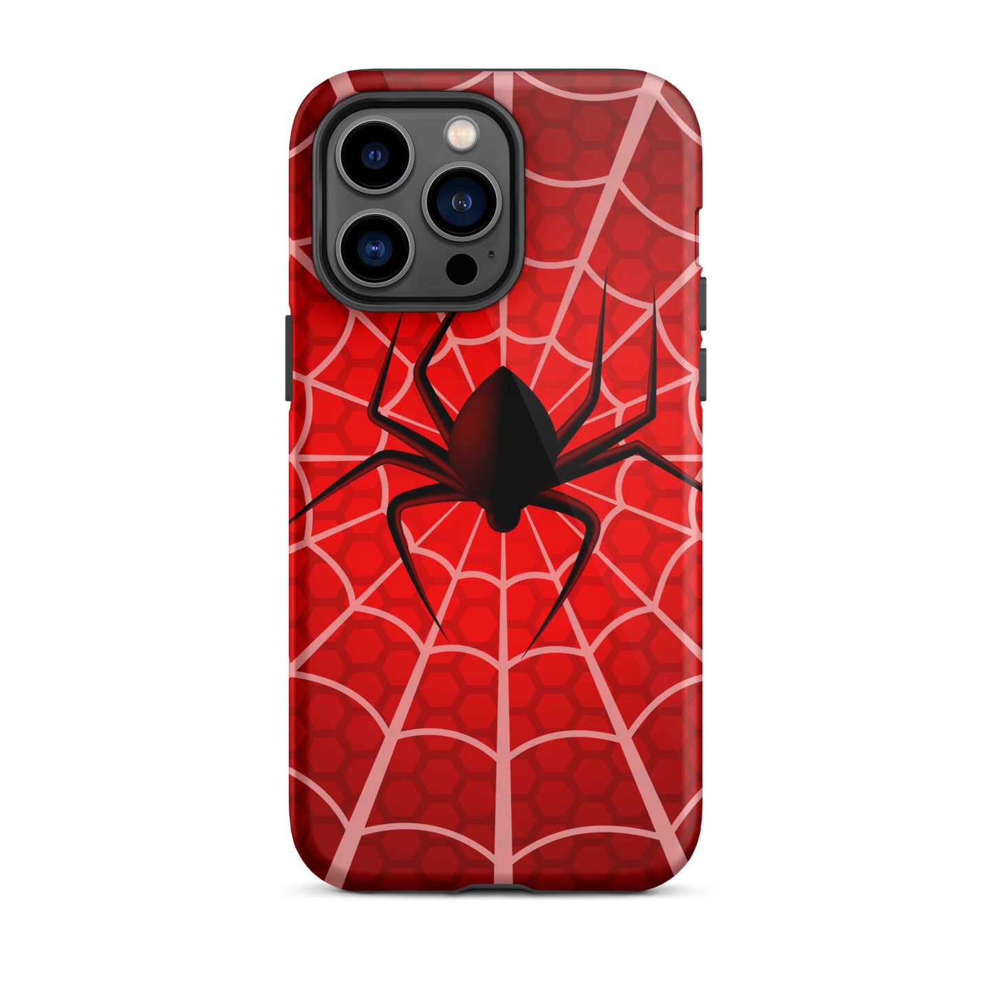 Black Spider Tough iPhone case