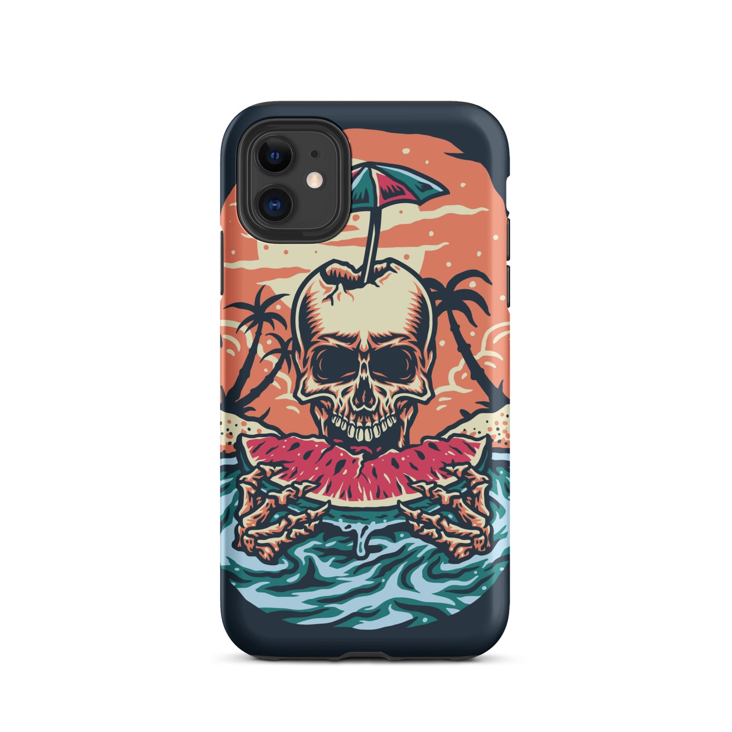 Holiday Skull Tough iPhone case